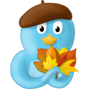 Fall Leaves Emoticon