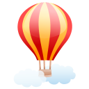 Air Balloon Emoticon