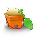 Sand Bucket Emoticon