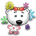 Flower Power Emoticon