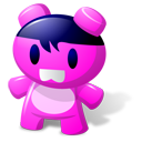 Pink Toy Emoticon