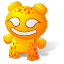 Orange Toy Emoticon