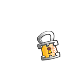 Lock Overlay Emoticon