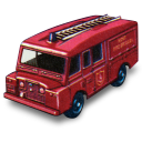 Land Rover Fire Truck Emoticon