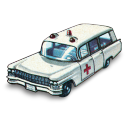 Cadillac Ambulance Emoticon