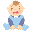 Baby Crying Emoticon