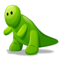 Dino Green Emoticon