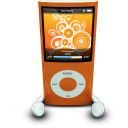 Ipodphonesorange Emoticon