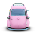 Pink Car Emoticon