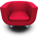 Magenta Seat Emoticon