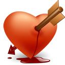 Heart Arrow Emoticon