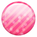 Pink Button Emoticon