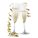 Champagne Emoticon