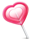 Love Heart Lolly Emoticon