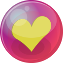 Heart Yellow 6 Emoticon