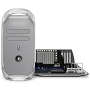 Power Mac G4 Quicksilver Open Emoticon