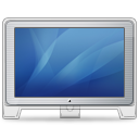 Cinema Display Old Front Blue Emoticon