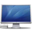 Cinema Display Macmini Blue Emoticon