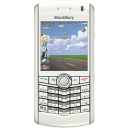 Blackberry Pearl White Emoticon