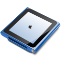 Ipod Nano Blue Emoticon