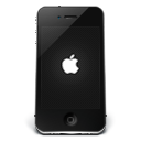 Iphone Black Apple Emoticon