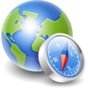 Globe Compass Emoticon