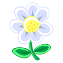 White Flower Emoticon