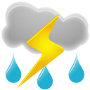 Thunderstorms Emoticon