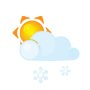 Sun Lightcloud Sleet Emoticon