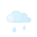 Day Lightcloud Rain Emoticon