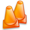 Construction Cone Emoticon