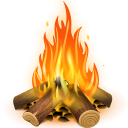 Fire Emoticon