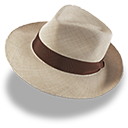 Hat Linen Trilby Emoticon