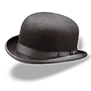 Hat Bowler Emoticon