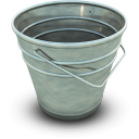 Empty Bucket Emoticon