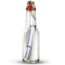 Message Bottle Emoticon