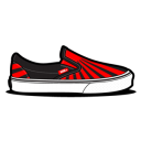 Vans Sundown Black Emoticon