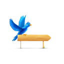 Bird Sign Sparkles Emoticon