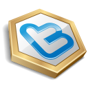 Twitter Hexa Yellow Emoticon