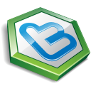 Twitter Hexa Green Emoticon