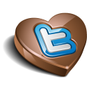 Twitter Chocolate Dark Emoticon