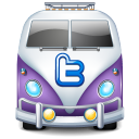 Twitter Bus Purple Emoticon