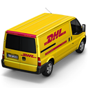 Dhl Van Back Emoticon