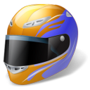 Motorsport Helmet Emoticon