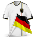 Soccer Shirt Germany Emoticon