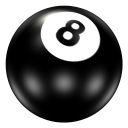 Ball 8 Emoticon