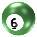 Ball 6 Emoticon