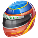 Formula 1 Helmet Emoticon