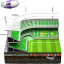 Soccer Football Stadium Emoticon