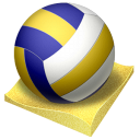 Beach Volley Emoticon